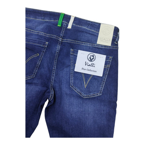 Vialli Jeans Chapman Scheletrico Skinny - Denim