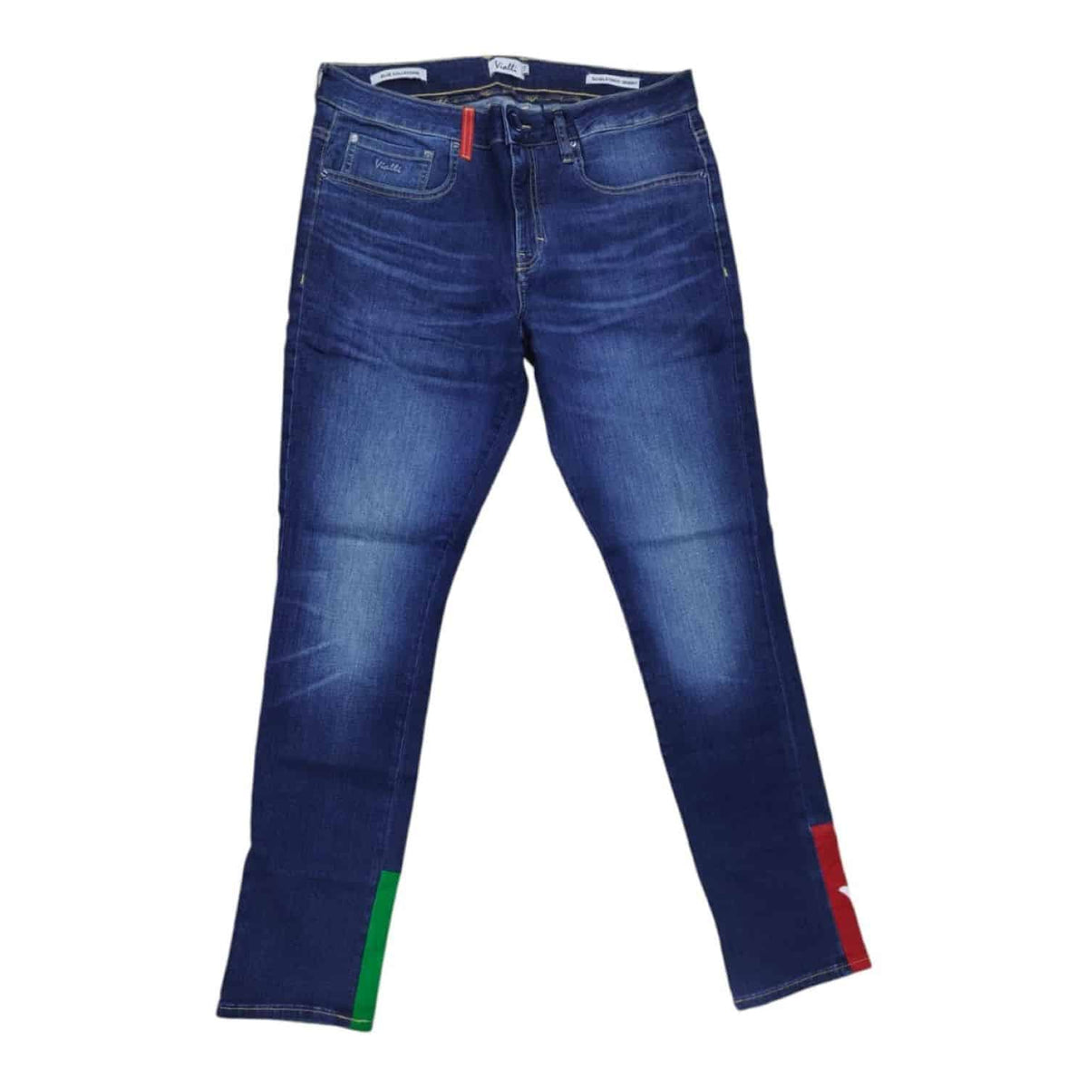 Vialli Jeans Chapman Scheletrico Skinny - Denim
