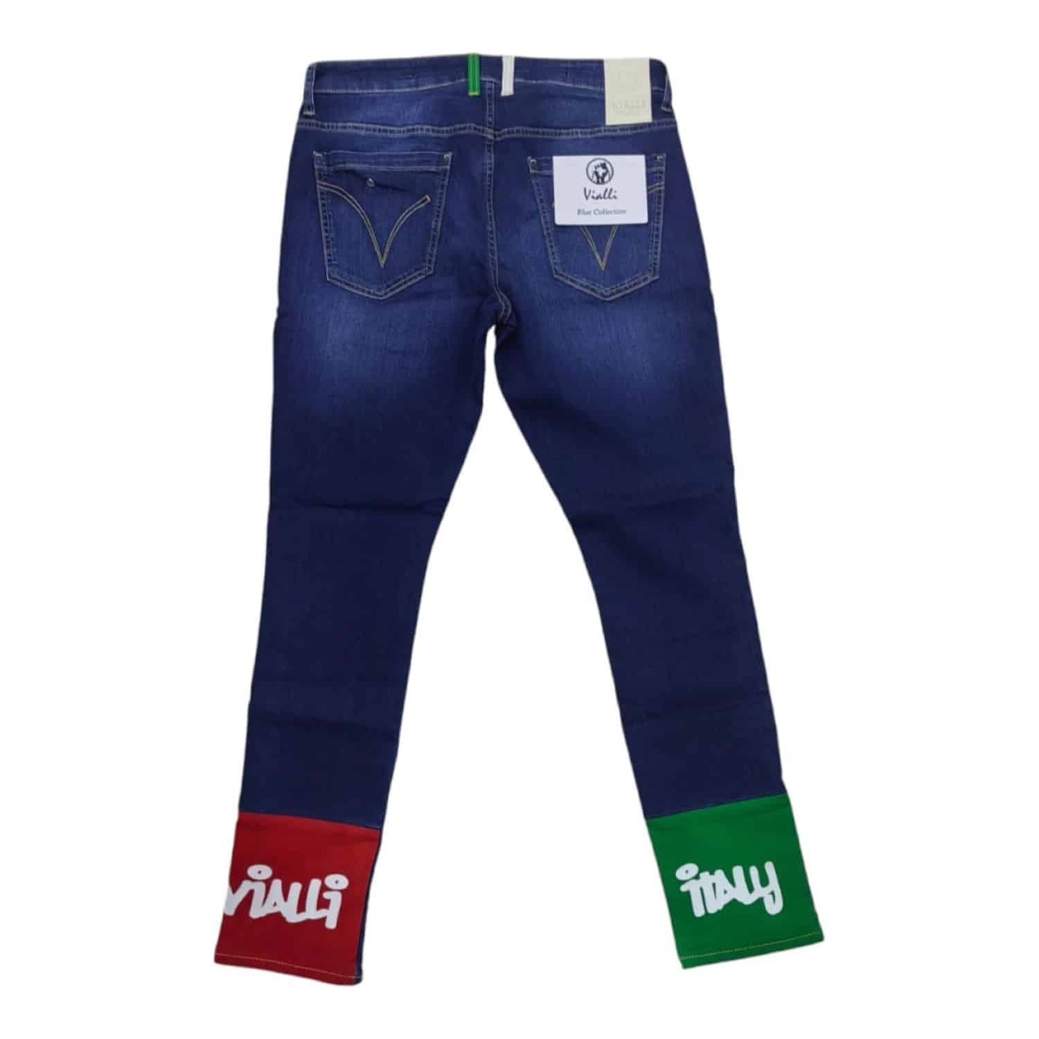 Vialli Jeans Chapman Scheletrico Skinny - Denim