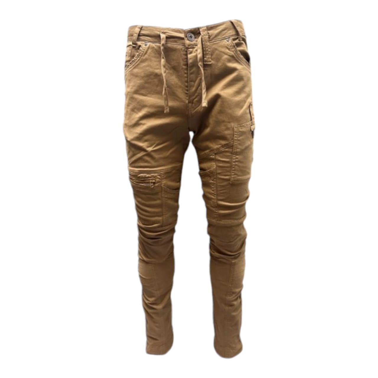 Vialli Ranger Cargo Pants - Khaki
