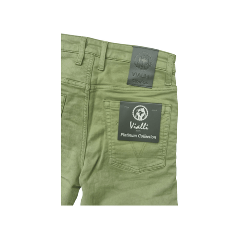 Vialli Jeans Iquip Scheletrico Skinny - Sage Green