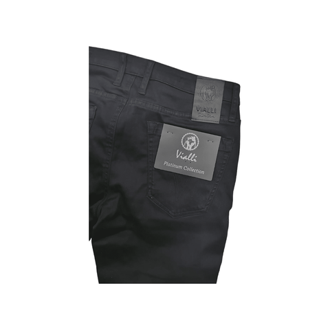 Vialli Jeans Raver Scheletrico Skinny Black