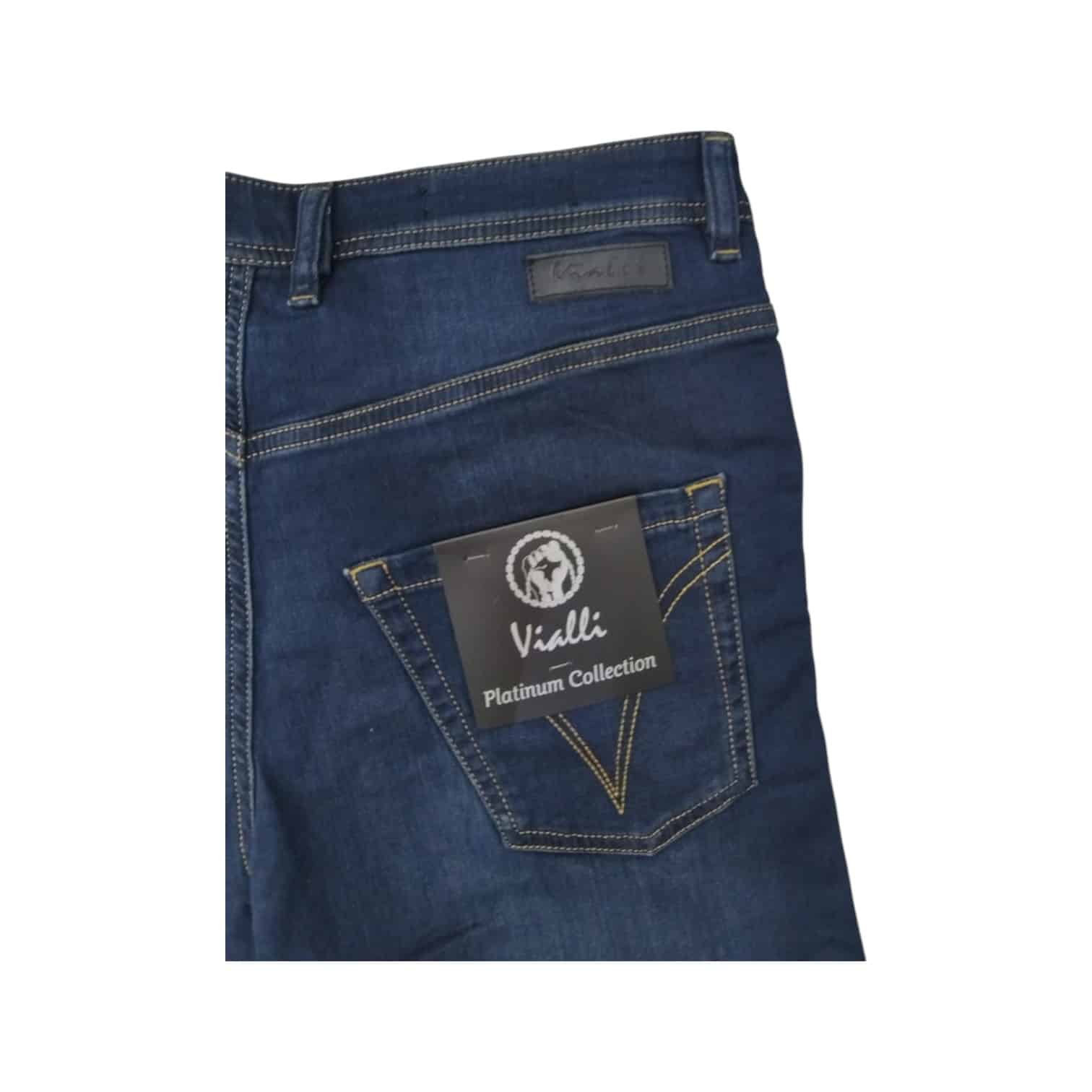 Vialli Jeans Strato Skinny Iwtraanse - Dark Blue