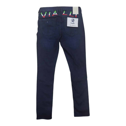 Vialli Jeans Scheletrico Skinny Irrik Dark Denim