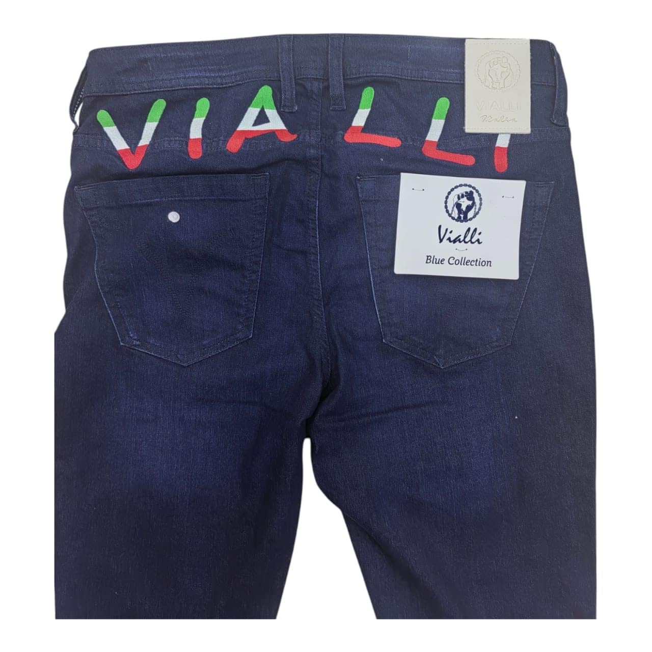 Vialli Jeans Scheletrico Irrik Dark Denim