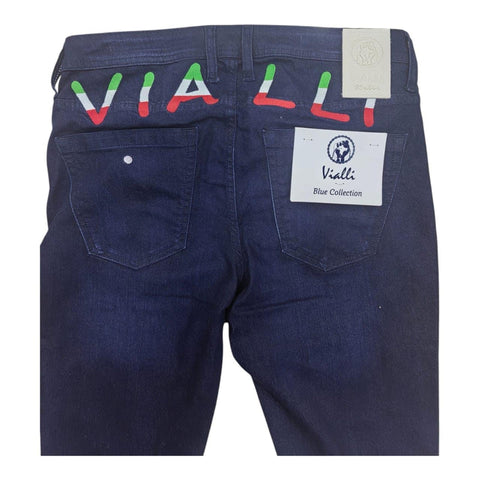 Vialli Jeans Scheletrico Skinny Irrik Dark Denim