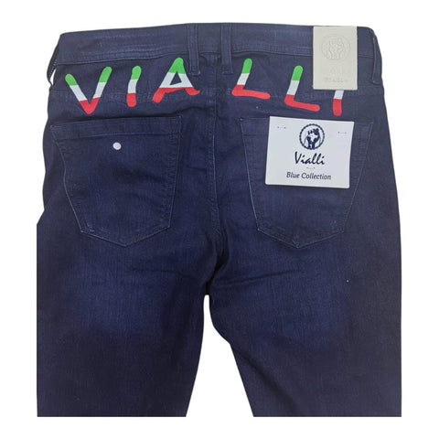 Vialli Jeans Scheletrico Irrik Dark Denim