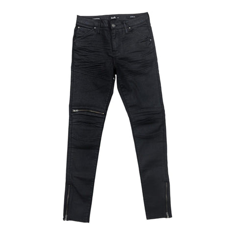 Vialli Blade Ultra-Wax Black Jeans