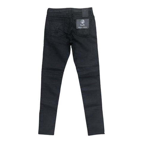 Vialli Blade Ultra-Wax Black Jeans