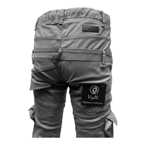Vialli Jeans Cargo  - Grey