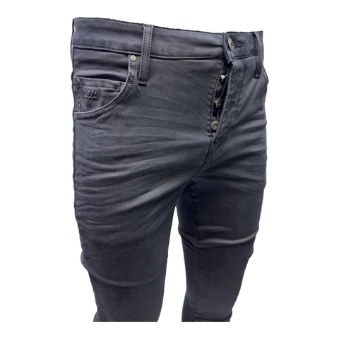 Vialli Jeans Ultra Fit Espangozia Charcoal