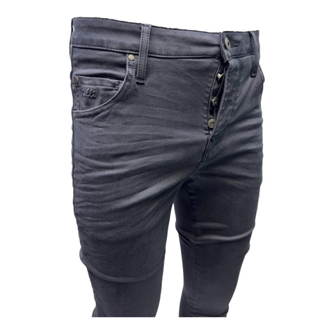 Vialli Jeans Espangozia Ultra Fit Charcoal