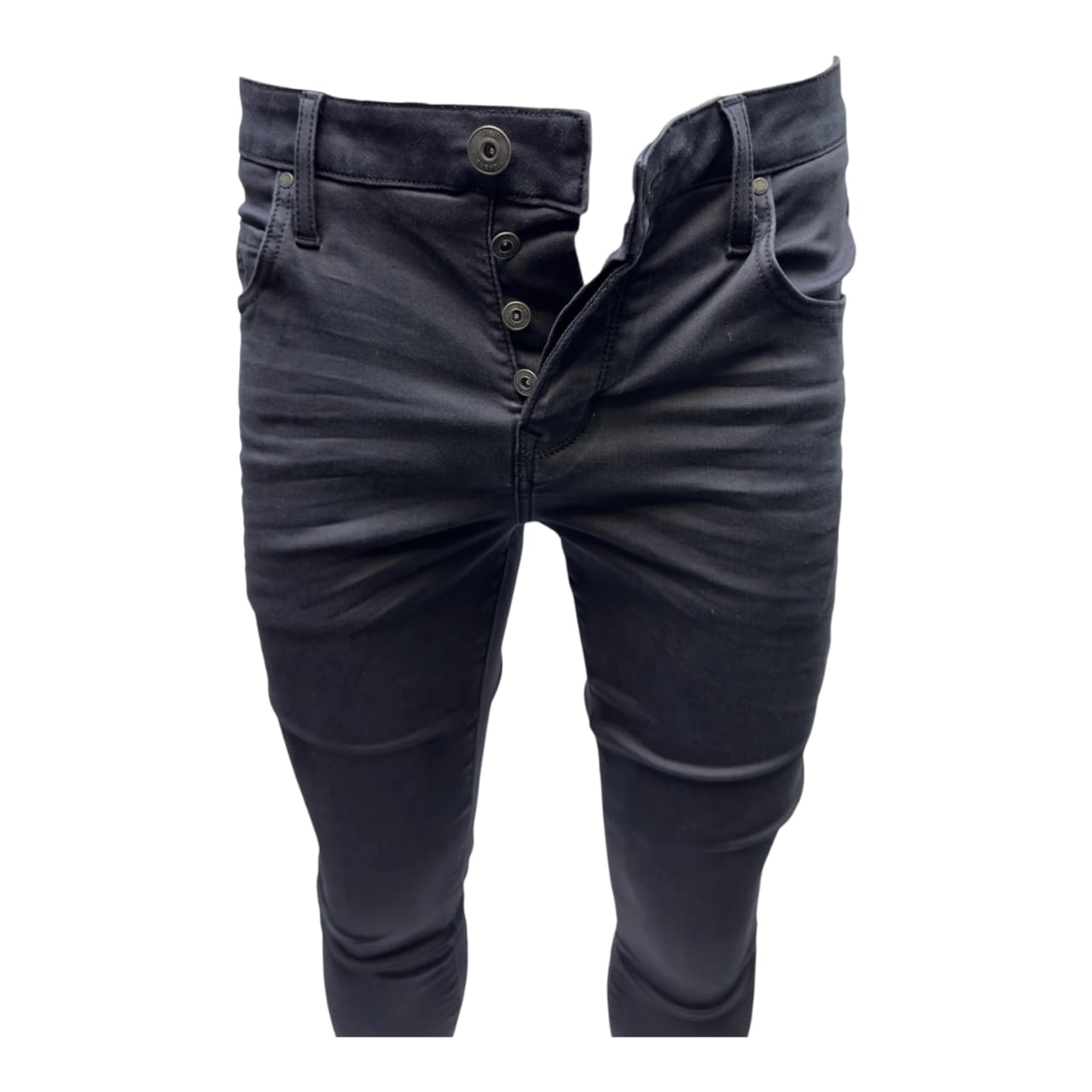 Vialli Jeans Espangozia Ultra Fit Charcoal