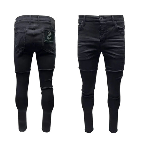 Vialli Jeans Espangozia Ultra Fit Charcoal