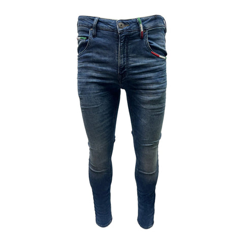 Vialli Jeans Strato Fit Jerardo Lite Indigo Blue