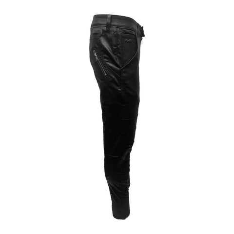 Vialli Jeans Ixrisso Wax Ultra-Fit Skinny - Black