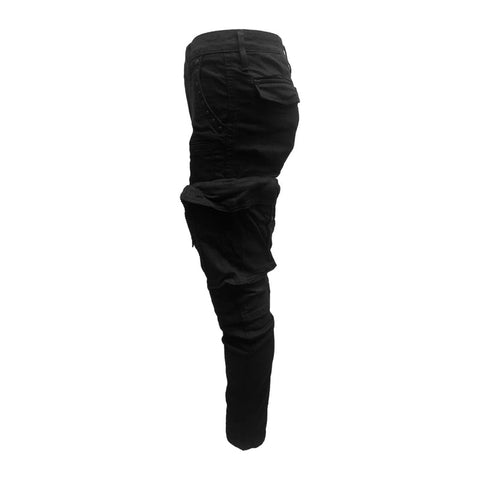 Vialli Jeans Cargo Esercito Japation Black