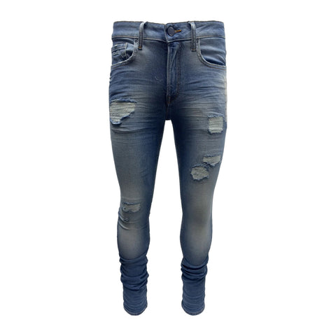 Vialli Scheletrico Skinny Jingachi Jean| Blue