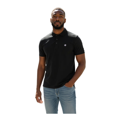 Vialli Lanni Golfer Black Classic Polo Shirt