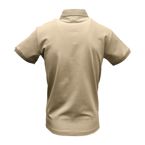 Vialli Lanni Golfer Khaki Classic Polo Shirt