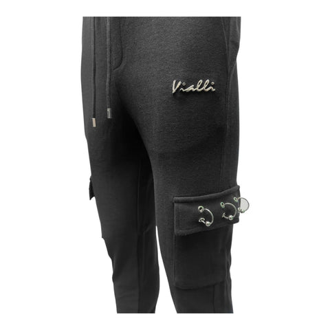 Vialli Klinab Track Pants -Black