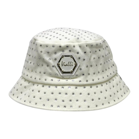 Vialli Fellantro Bucket Hat – Cream | Stylish & Soft Cotton Bucket