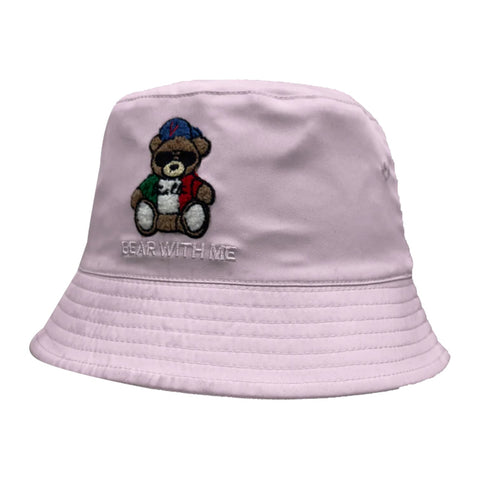Vialli Jessiaus Reversible Bucket Hat White/Pink