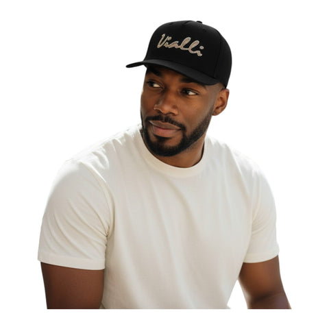 Vialli Irsuddy Cap – Black | Premium Streetwear Baseball Hat