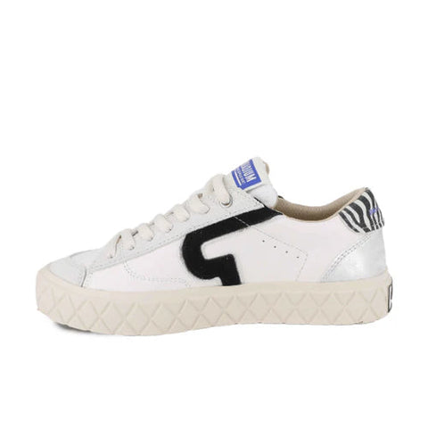Palladium Ace Low Mix White/Zebra