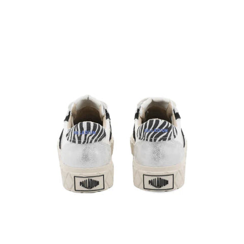 Palladium Ace Low Mix White/Zebra