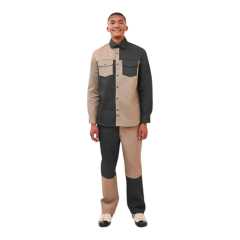 Dickies Trousers Brooklyn Colour Block - Khaki/Olive