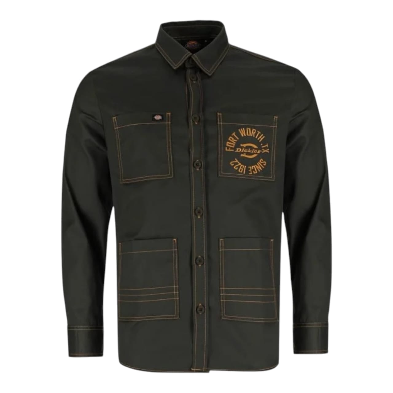 Dickies Shirt Logan LS Carpenter - Olive