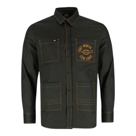 Dickies Shirt Logan LS Carpenter - Olive