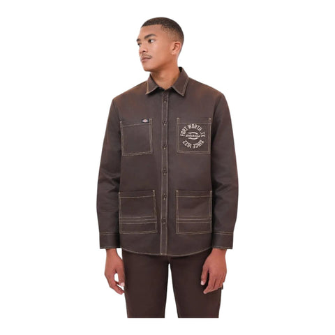 Dickies Logan Carpenter Shirt Chocolate