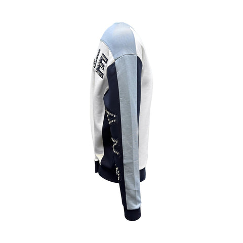Vialli Giovani Sweatershirt - Blue & White