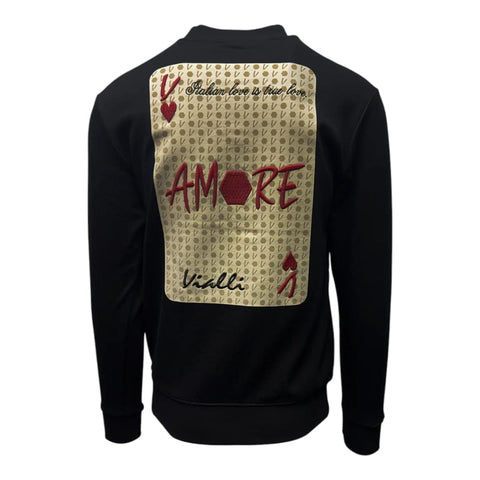 Vialli Sweattop Kamore Black