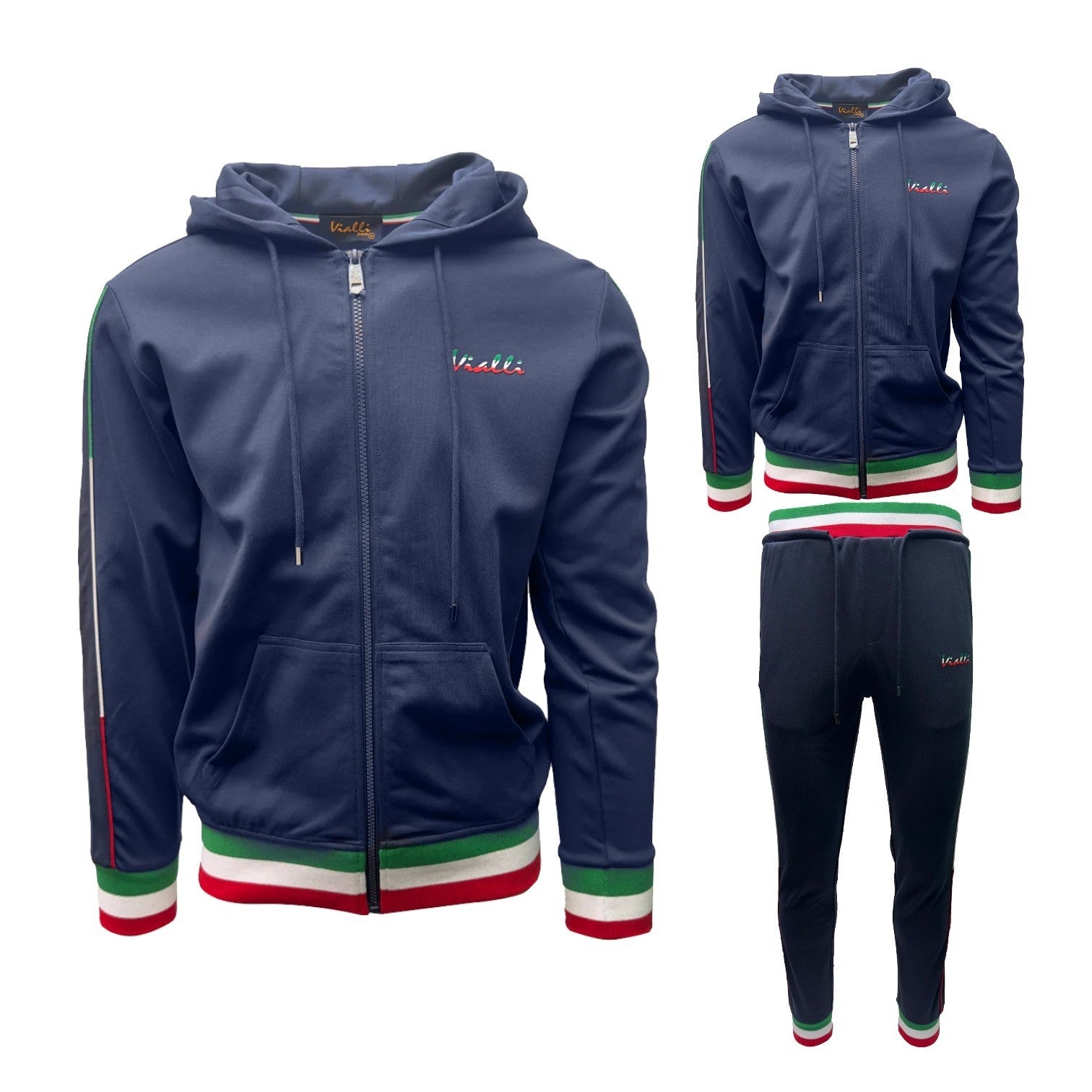 Vialli Kontot Sweatshirt - Navy