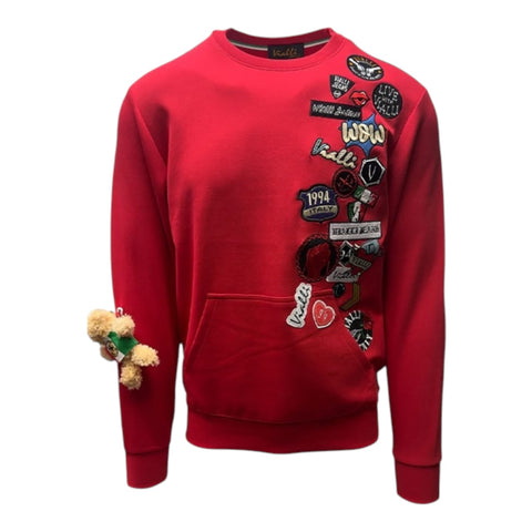 Vialli Kithent Sweatshirt - Red