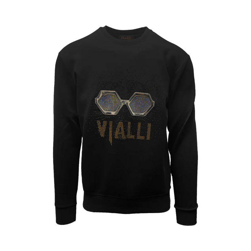 Vialli King Sweatshirt Black