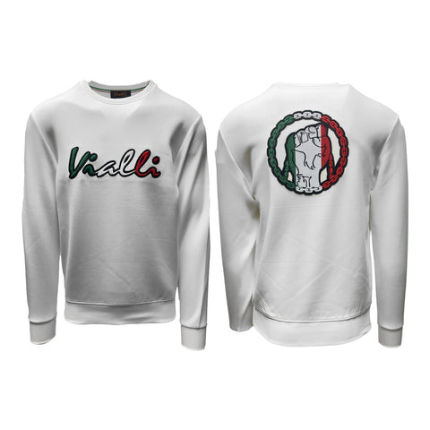 Vialli Sweattop Kwaga White