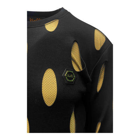 Vialli Kentop Sweathshirt Black/Gold