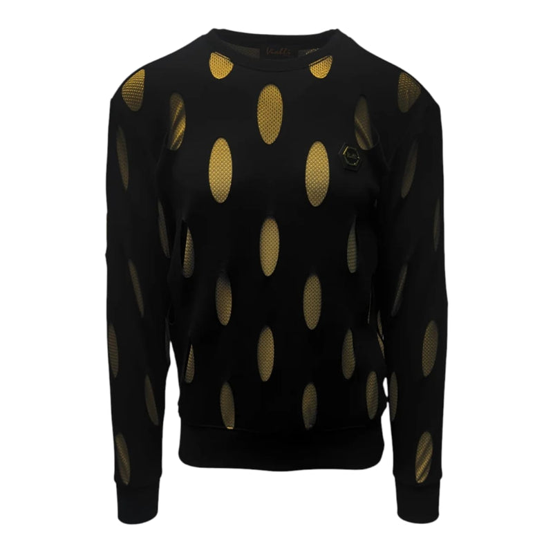 Vialli Sweattop Kentop Black/Gold