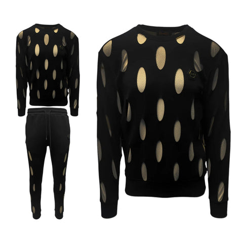 Vialli Sweattop Kentop Black/Gold