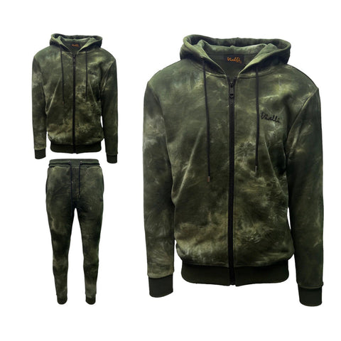 Vialli Kinjit Hoodie Olive