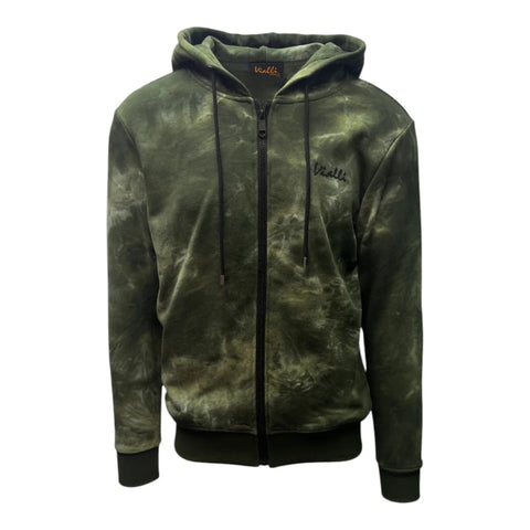 Vialli Sweattop Hoodie Kinjit Olive