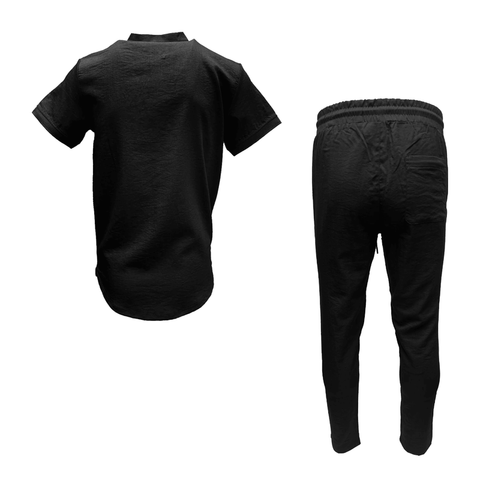 Vialli Tracksuit IGLISSI/ILLY Linen Black