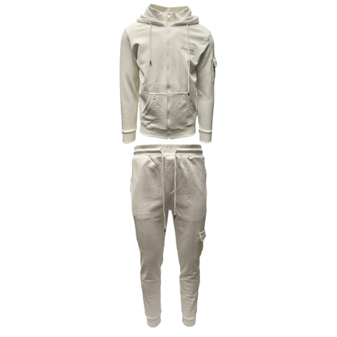 Vialli  Klant / Klanb Tracksuit - Cream