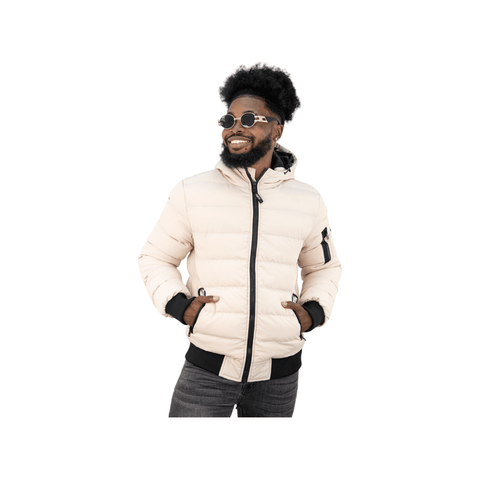 Cutty Frost Puffer Jacket Beige
