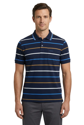 Pringle Golfer Harry Merc Navy