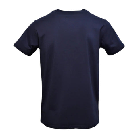 Vialli Bold V-Neck T-Shirt - Navy